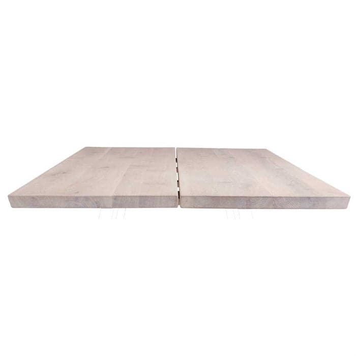 Plankebord 240 cm Asta i Massiv Hvid Olieret Egetræ