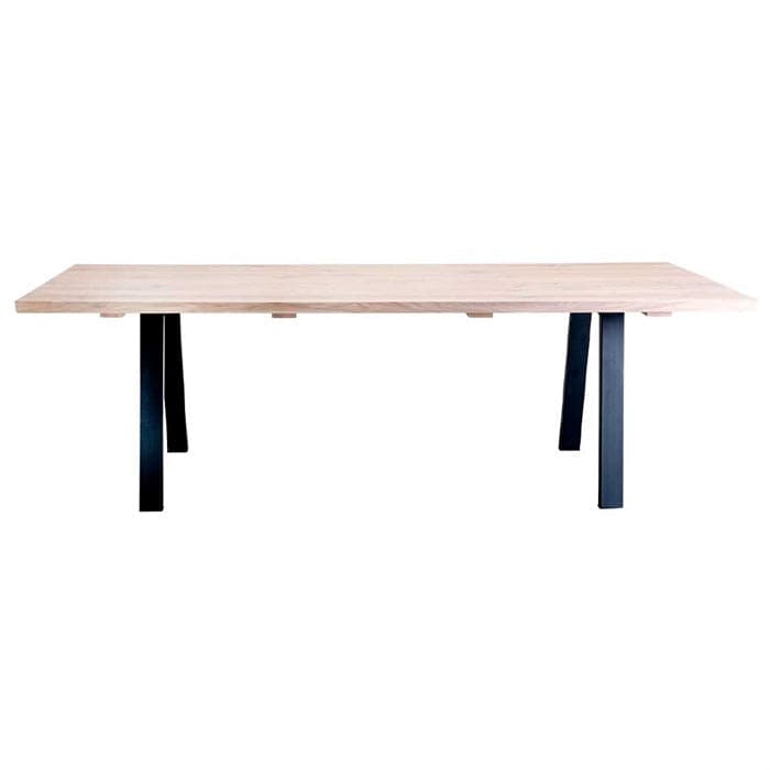 Plankebord 240 cm Asta i Massiv Hvid Olieret Egetræ