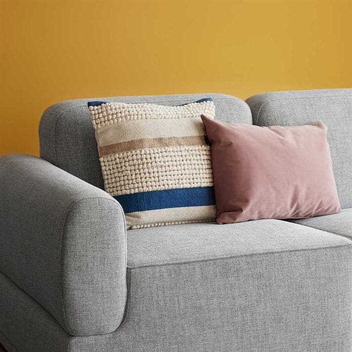 Modulsofa 3-personers med Puf i Grå