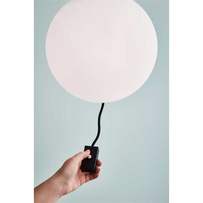 Loftlampe Here Sort/Hvid