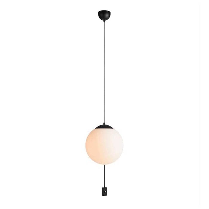 Loftlampe Here Sort/Hvid