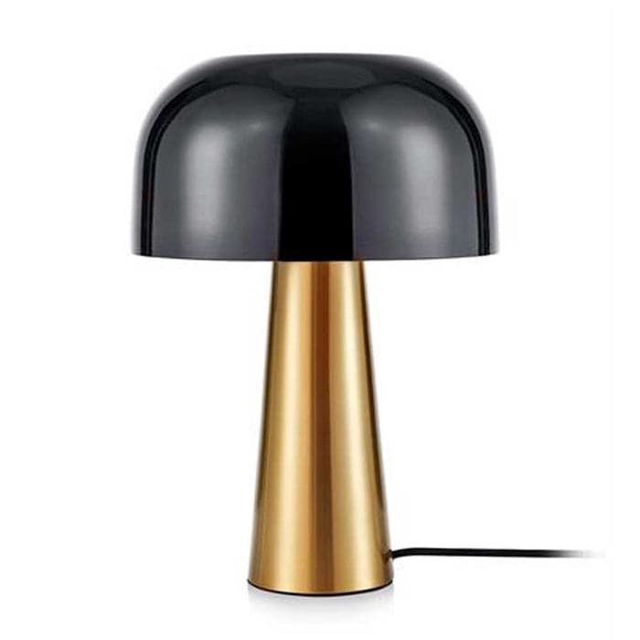 Bordlampe Blanca i Bronze og Sort