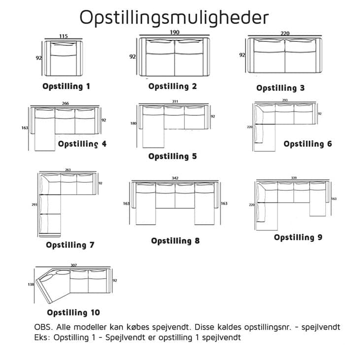 1501 Canyon Sofa fra norliving