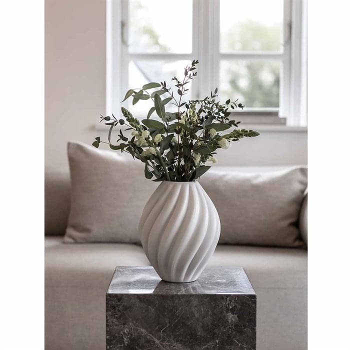 Flora Vase - Off White Large