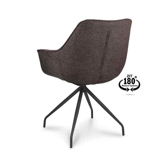 Spisebordsstol Anna - Anthracite