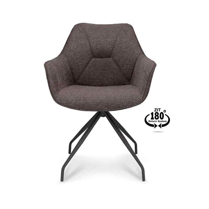 Spisebordsstol Anna - Anthracite