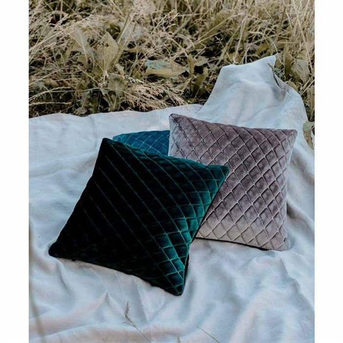 Daytona Pude Square - Grey/Brown 45x45