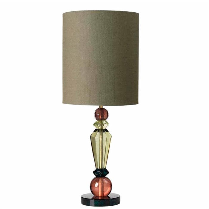 Caia Glas Lampe - Matcha / Army