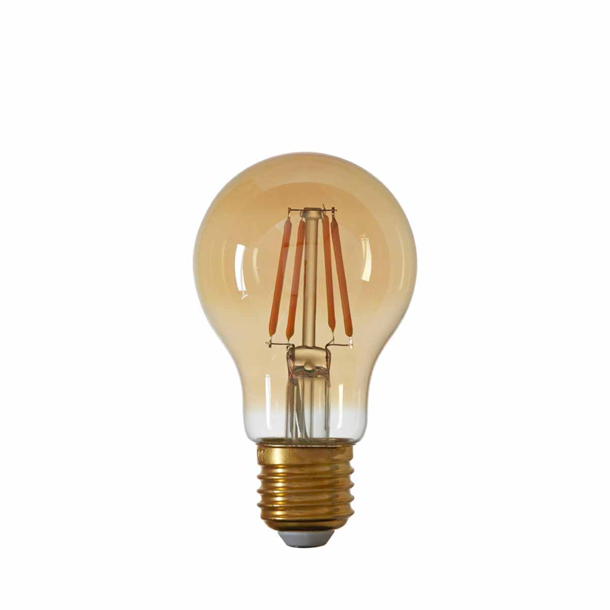 LED Spherical Ø6x11 cm 4W amber E27 - Dæmpbar