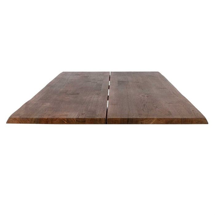 Plankebord 200 cm Curve i massiv Olieret Røget Egetræ