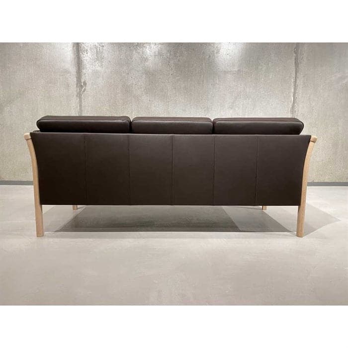 Denver 3-personers Sofa i Brunt Læder