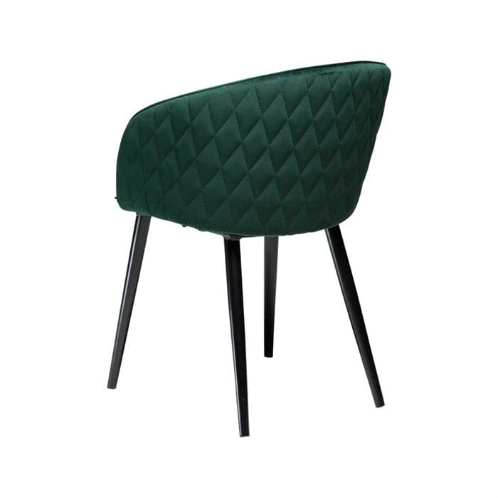 Dual Spisebordsstol Emerald Grøn Velour
