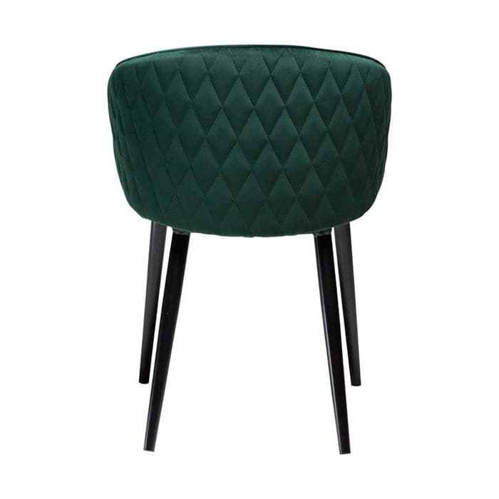 Dual Spisebordsstol Emerald Grøn Velour
