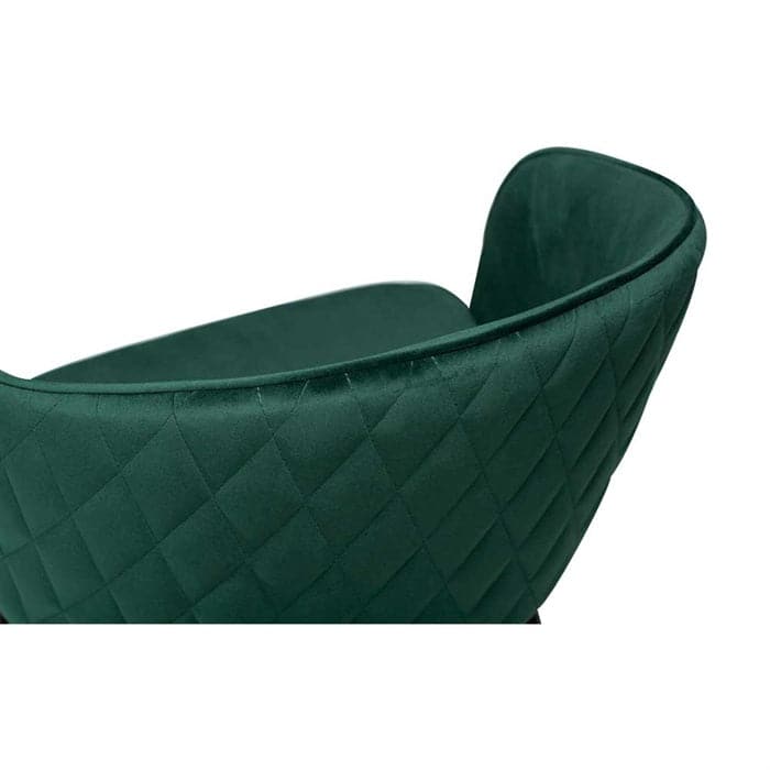 Dual Spisebordsstol Emerald Grøn Velour