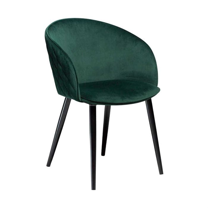 Dual Spisebordsstol Emerald Grøn Velour