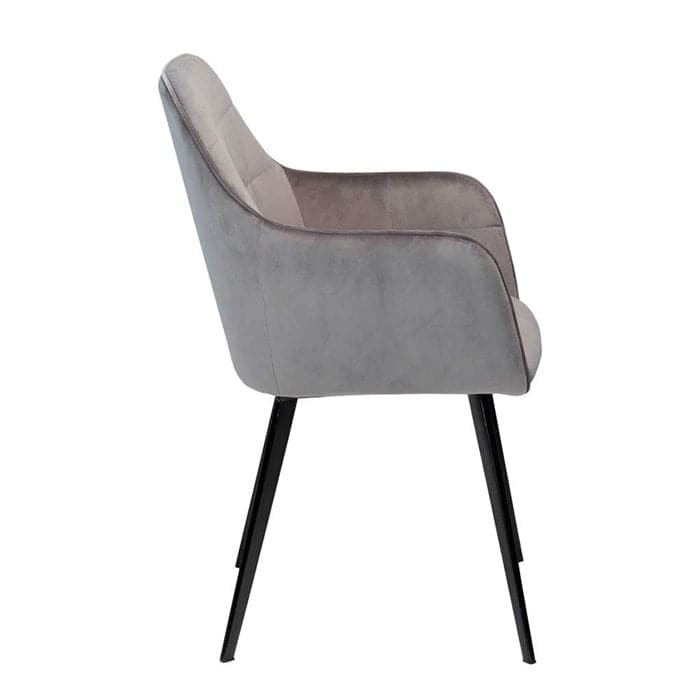 Embrace Spisebordsstol Aluminium Velour