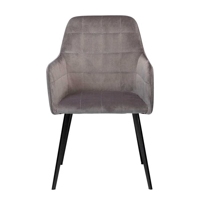 Embrace Spisebordsstol Aluminium Velour