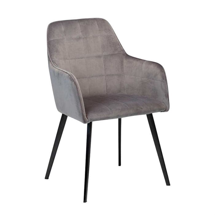 Embrace Spisebordsstol Aluminium Velour