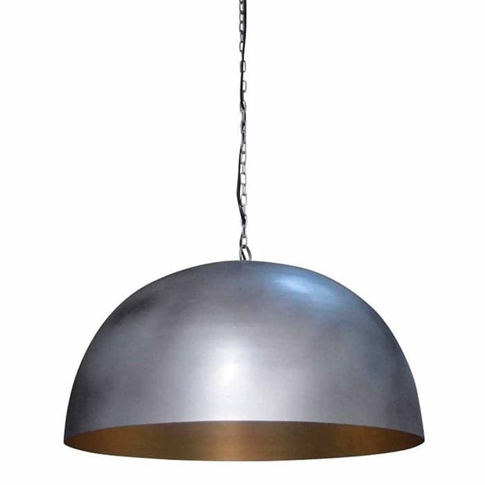 Loftpendel i Rustik Stil - Rusty og Guld Ø50 cm