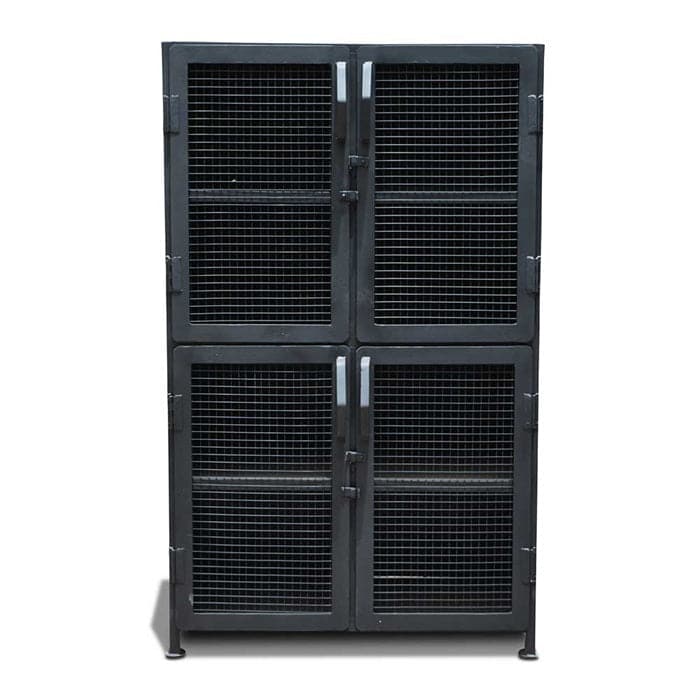 Factoria skab i metal 140 cm