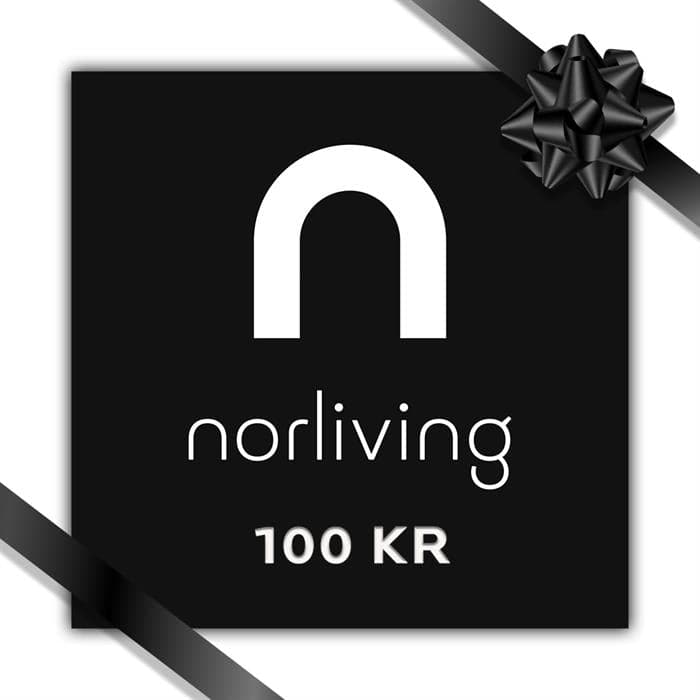 Gavekort til norliving på 100 kr