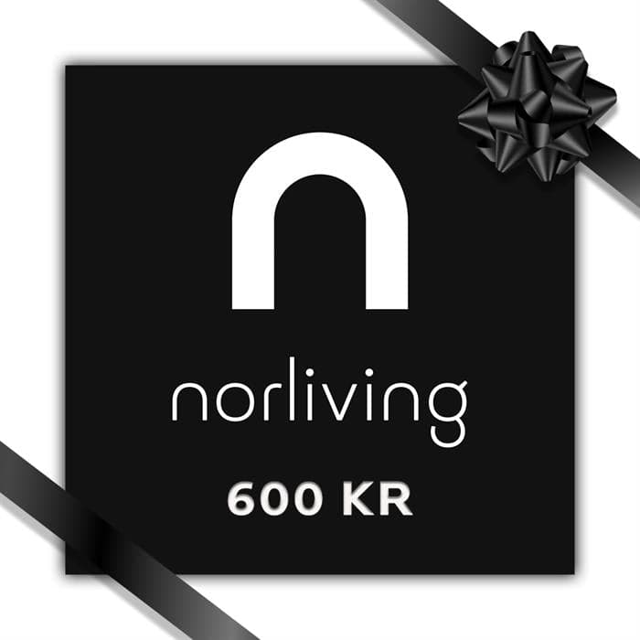 Gavekort til norliving på 600 kr