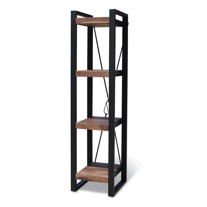 Reol Loft med 4 hylder i massiv Rosentræ