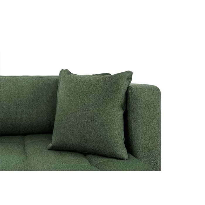 Matteo 3 personers sofa med (vendbar) Chaiselong højre - Grøn