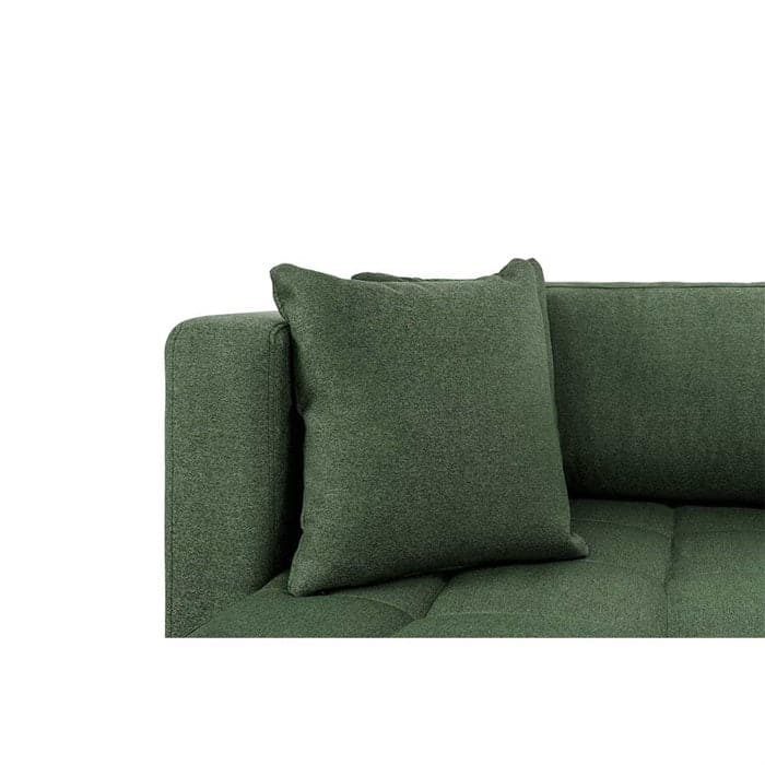 Matteo 3 personers sofa med (vendbar) Chaiselong venstre - Grøn