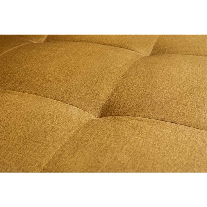 Matteo 3 personers sofa med (vendbar) Chaiselong Venstre - Gul Velour