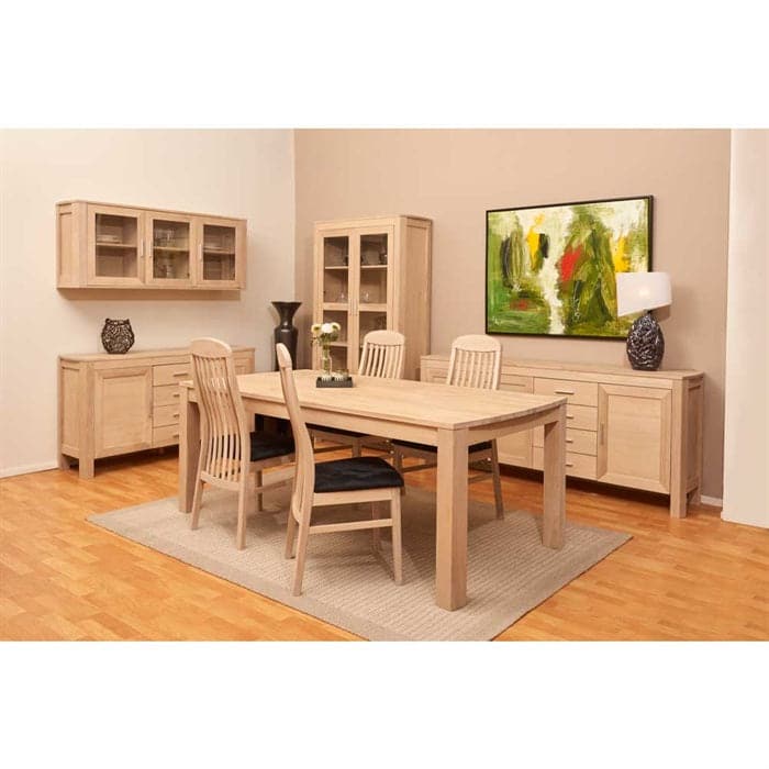 Paris Spisebord 140 cm - Hvidolieret Egetræ