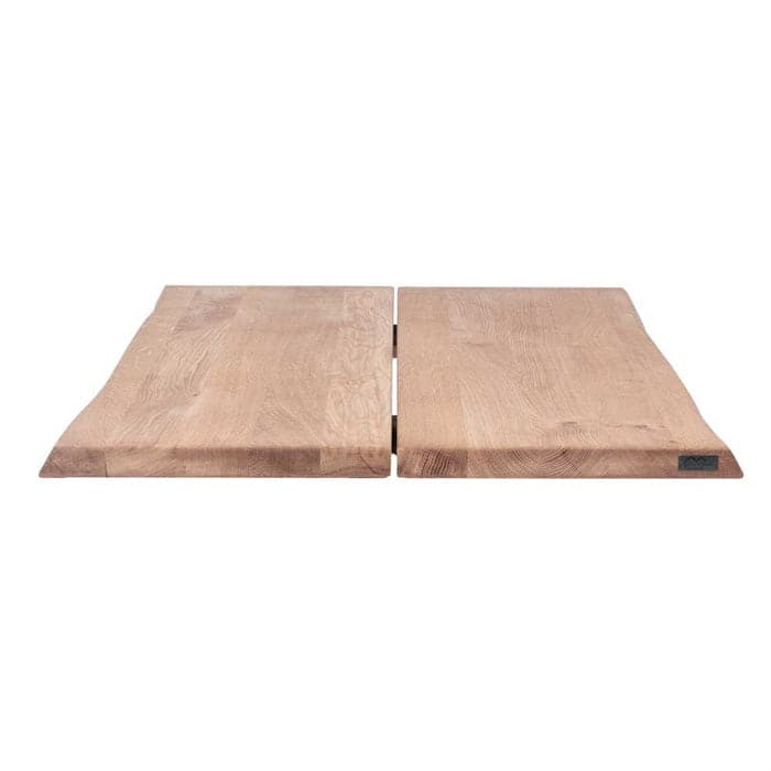 Plankebord 200x103 cm Hugin i Neutral Olieret massiv Egetræ