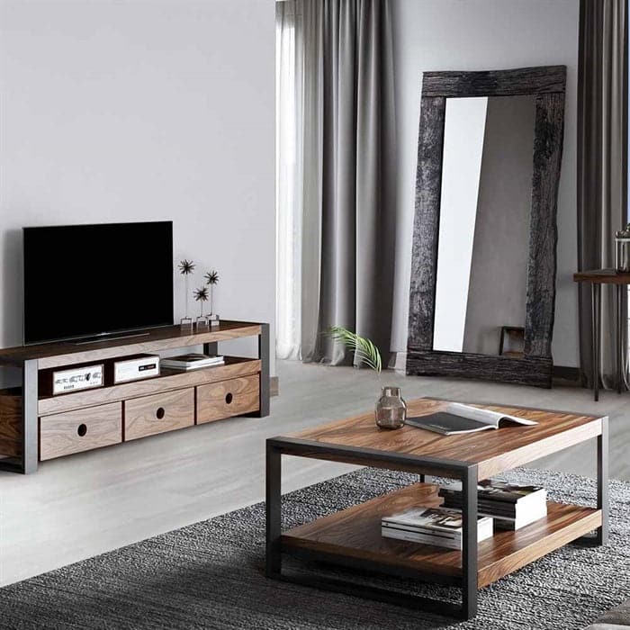 Sofabord Loft bredde 100 cm i massiv Rosentræ