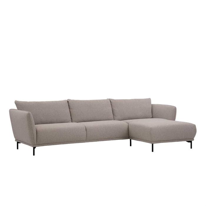 Spring 3-personers Sofa med Chaiselong Højre