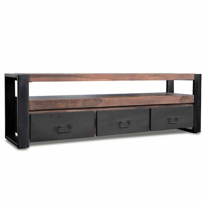 TV-Bord Loft 175 cm i massiv Rosentræ