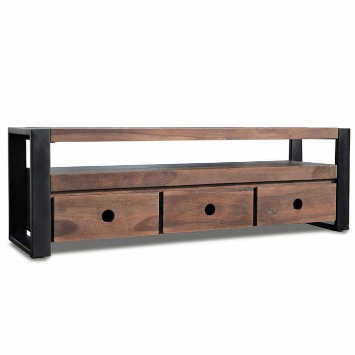 TV-Bord Loft 175 cm i massiv Rosentræ