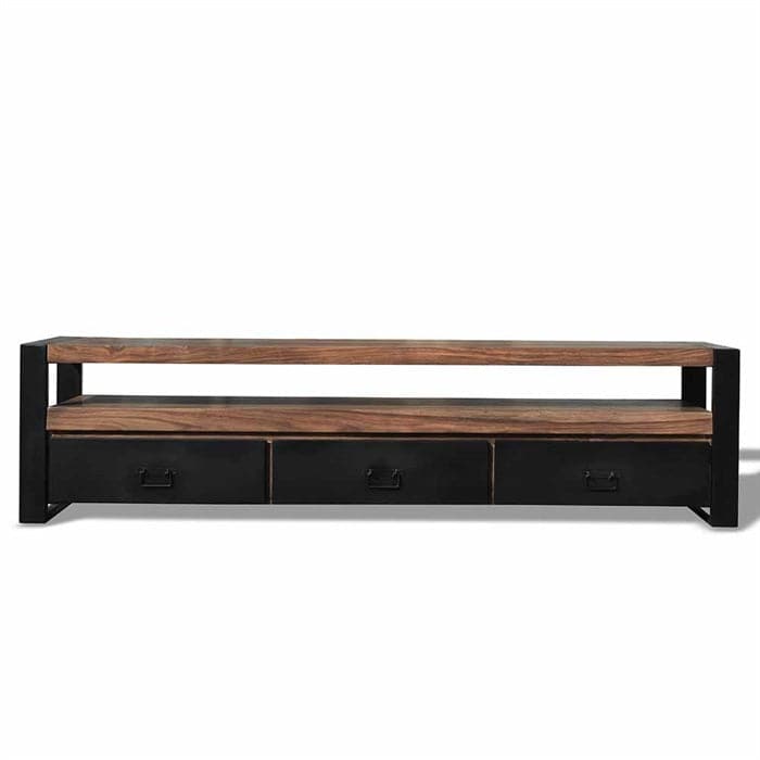 TV-Bord Loft 200 cm i massiv Rosentræ