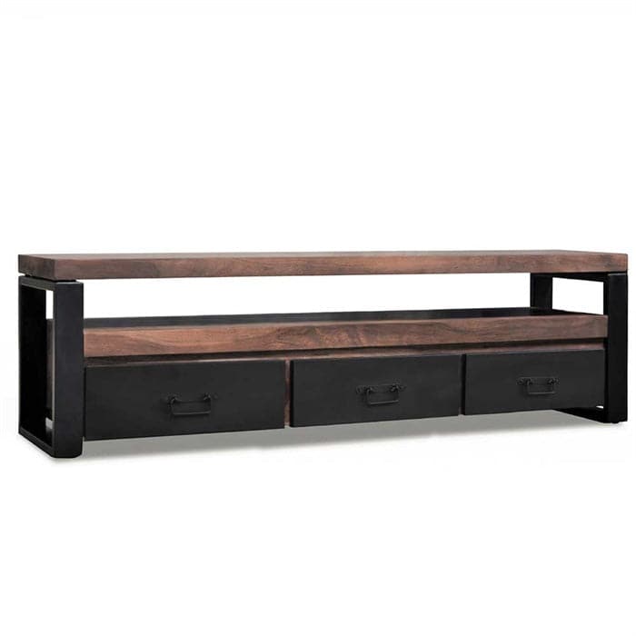 TV-Bord Loft-Rex 175 cm i massiv Rosentræ