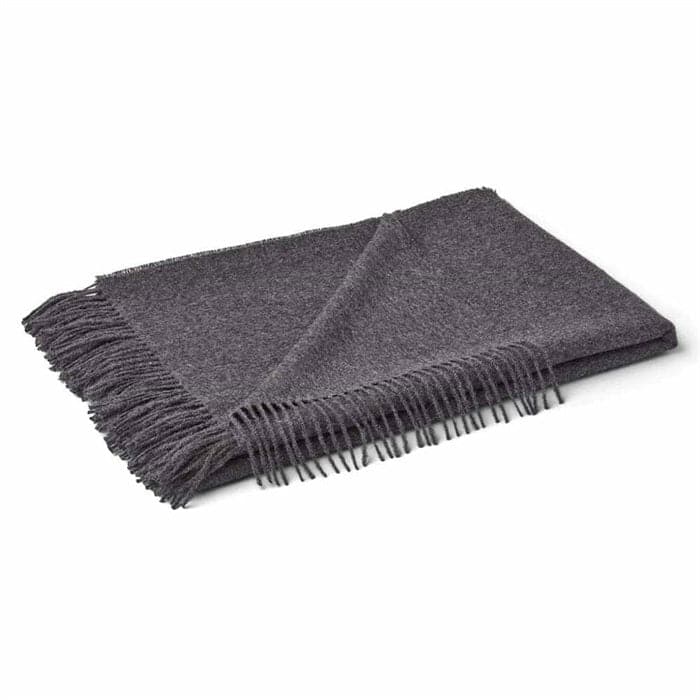 Amanda Uldplaid Dark Grey