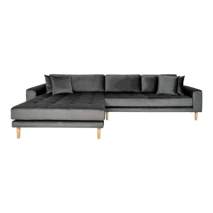 Lido Chaiselong Sofa - Mørkegrå