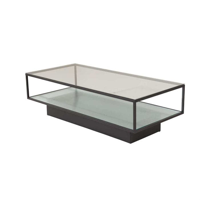 Maglehem sofabord - Glas - Skrå