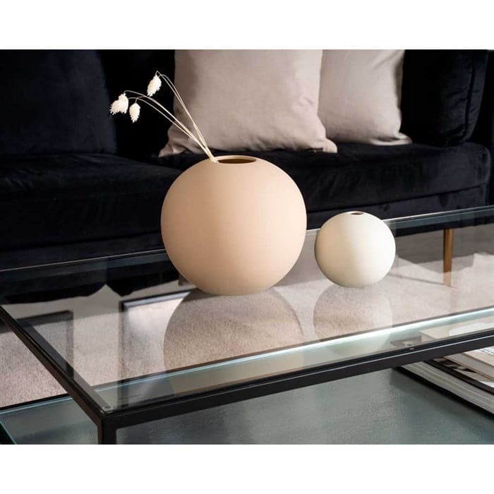 Maglehem sofabord - Glas - Detalje Miljø