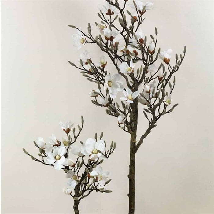Kunstigt Magnoliatræ Hvid
