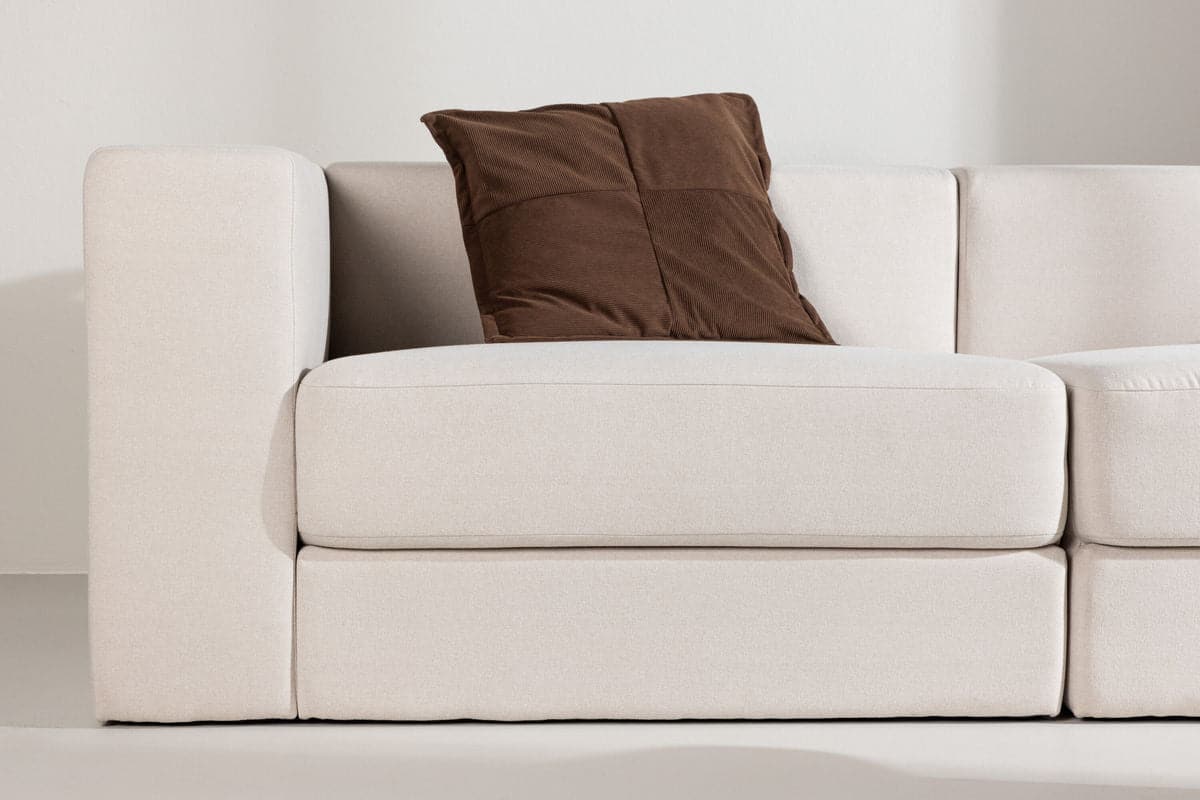 Lumi 3. personers Sofa - Hvid