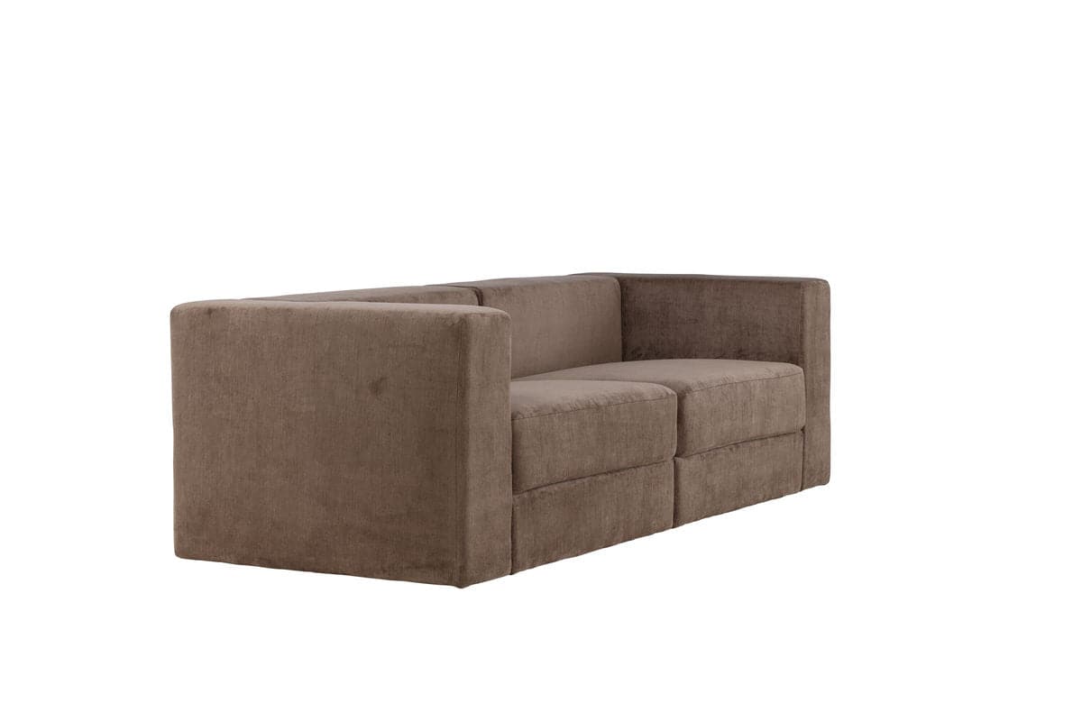 Lumi 3. personers Sofa - Brun