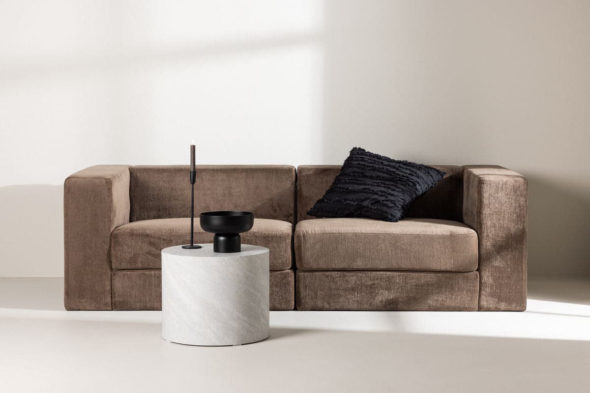 Lumi 3. personers Sofa - Brun