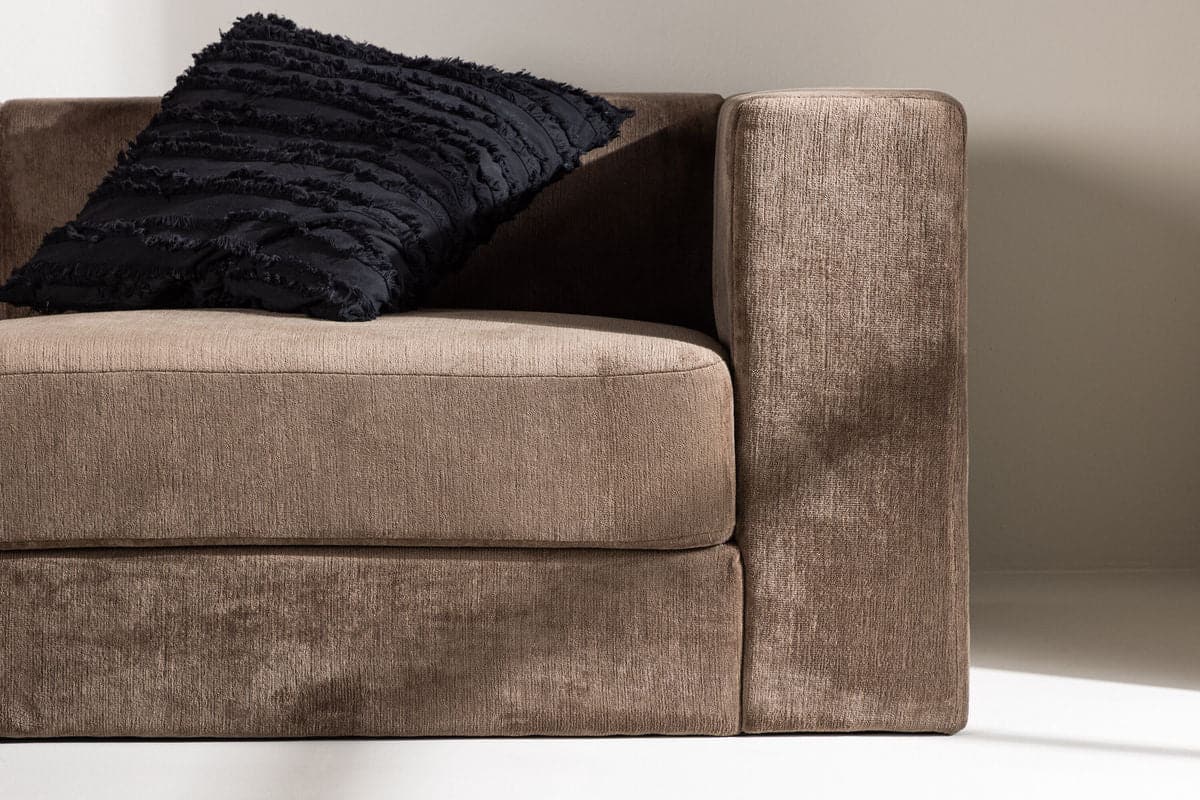 Lumi 3. personers Sofa - Brun