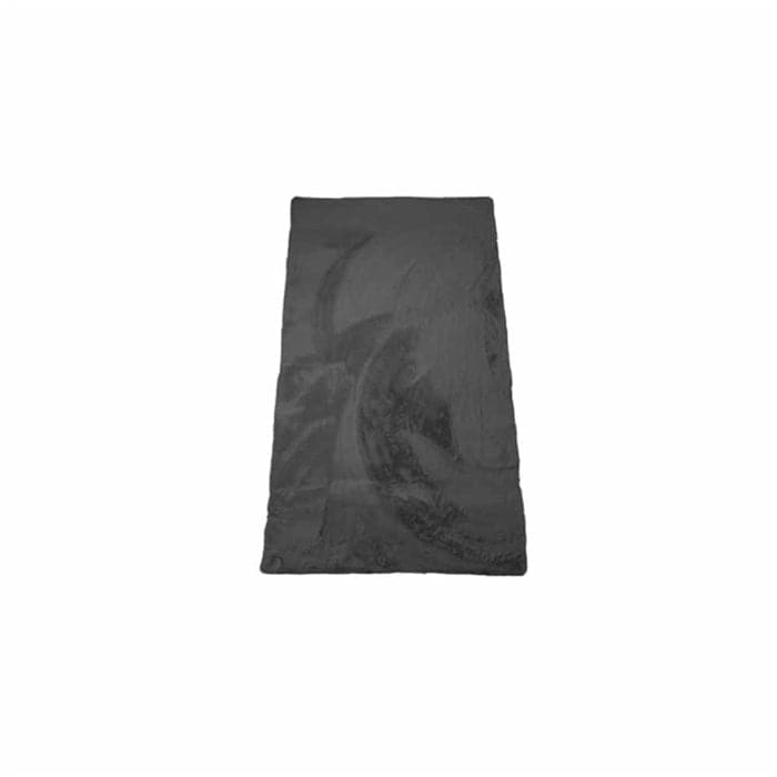Blødt Adalyn tæppe 200x300 cm i mørk grå