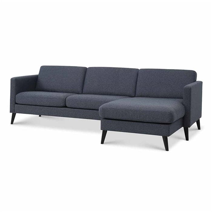 Aske Sofa med Chaiselong Navy (vendbar)