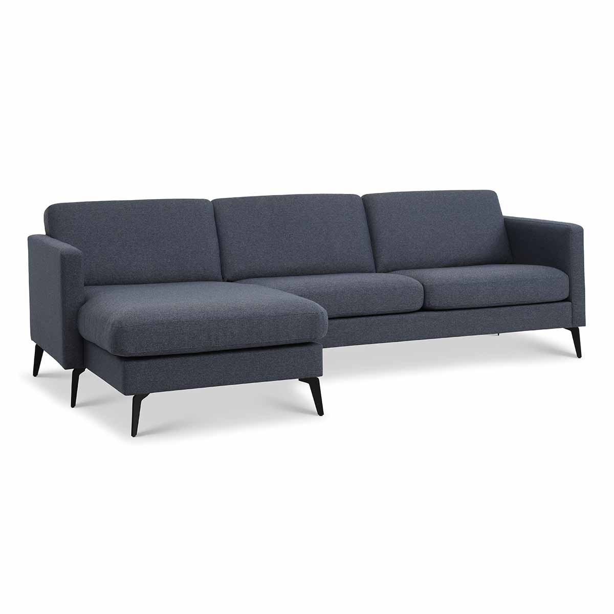 Aske Sofa med Chaiselong Navy (vendbar)